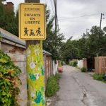 2025_02_17 pancarte enfants en liberté ruelle Montréal