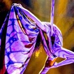 2025_04_15 femme tissus moiré mauve_Circo Hermanos Atayde