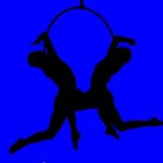2025_10_27 Silhouette duo cerceau Chakana_Circo Negro