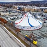 2025_11_15 chapiteau Europa super circus dans stationnement Sherbrooke_Jean Roy