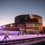 2026_02_10 patinoire TOHU brunante avec lumières