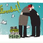 2026_06_08 dessin accolade clowns et valises_visuel Klovnbuf