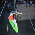 2026_07_27 aérienne Danijela Zajc et drapeau palestinien_Bobo Ziga Zivulovic Jr